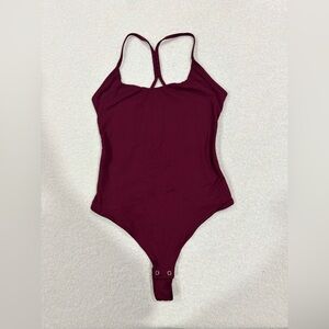 ReoRia Deep Red Bodysuit